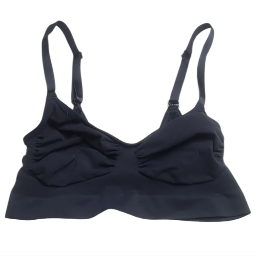 SKIMS Black Sculpting Seamless Bralette Bra
